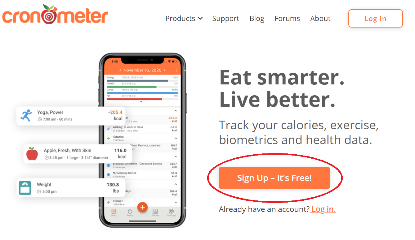 cronometer com sign up cronometer com sign up